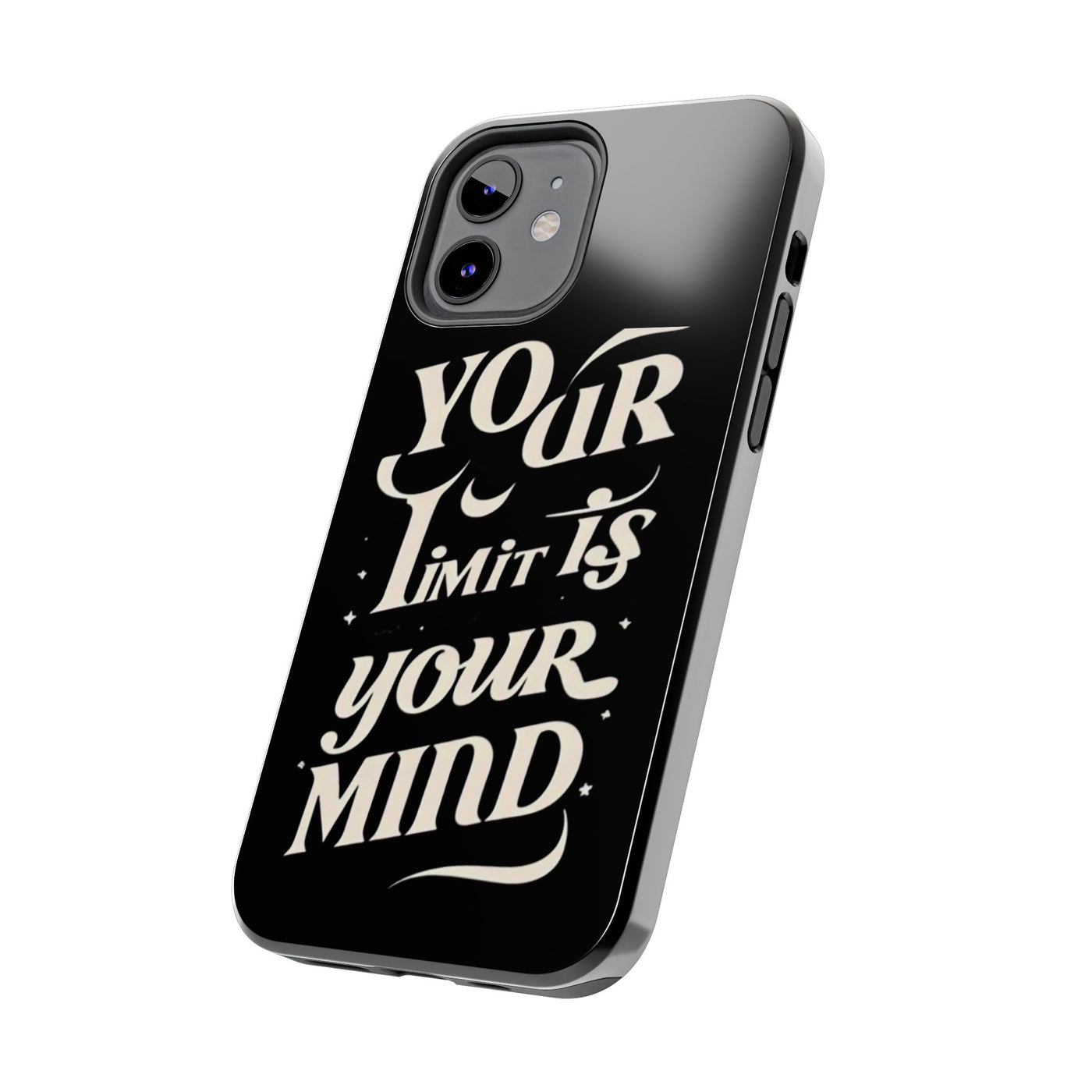 Inspirational Tough Phone Case - 'Your Limit Is Your Mind'