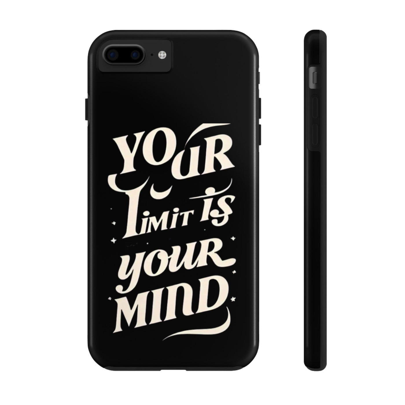 Inspirational Tough Phone Case - 'Your Limit Is Your Mind'