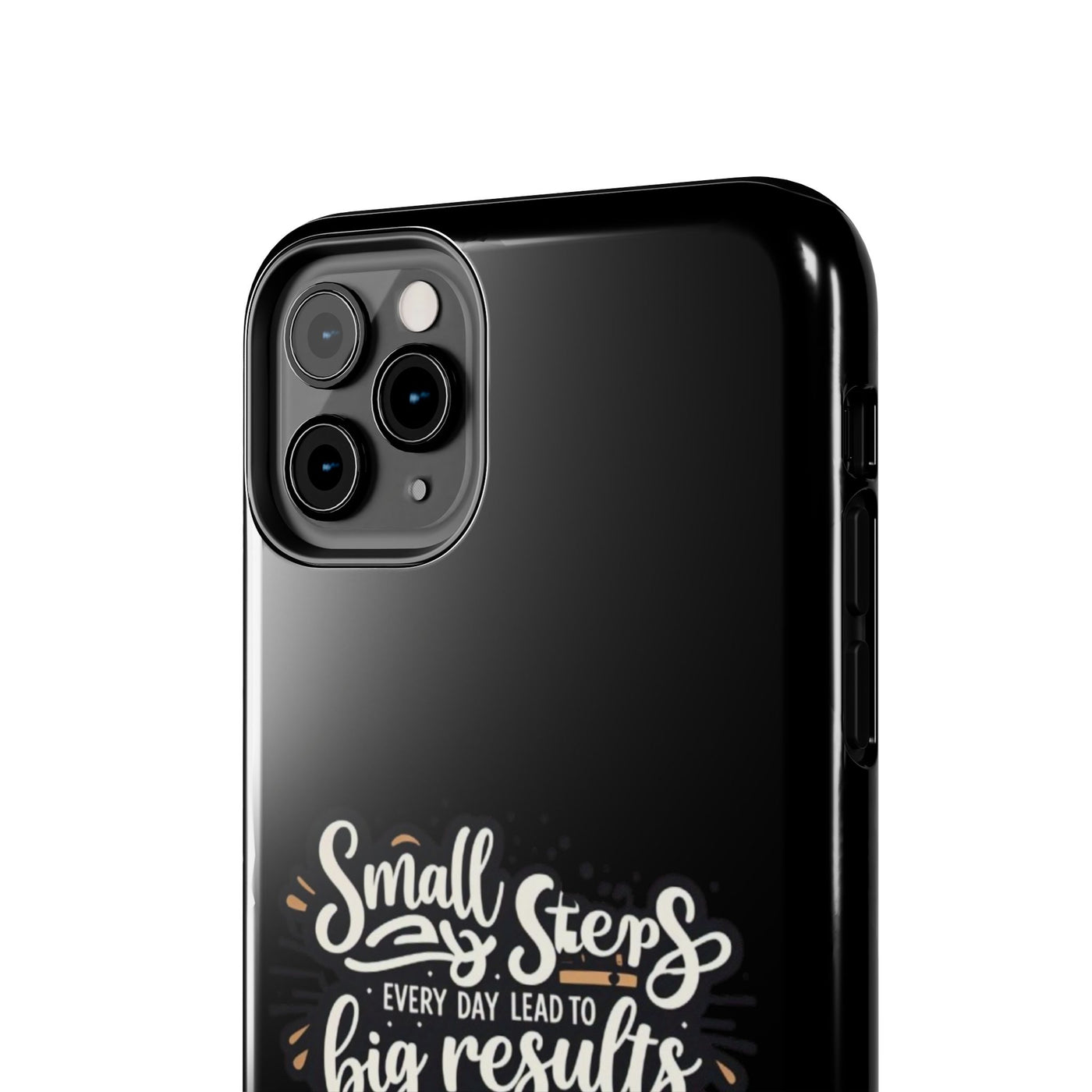 Motivational Tough Phone Case - 'Small Steps, Every Day Leads to Big Results'