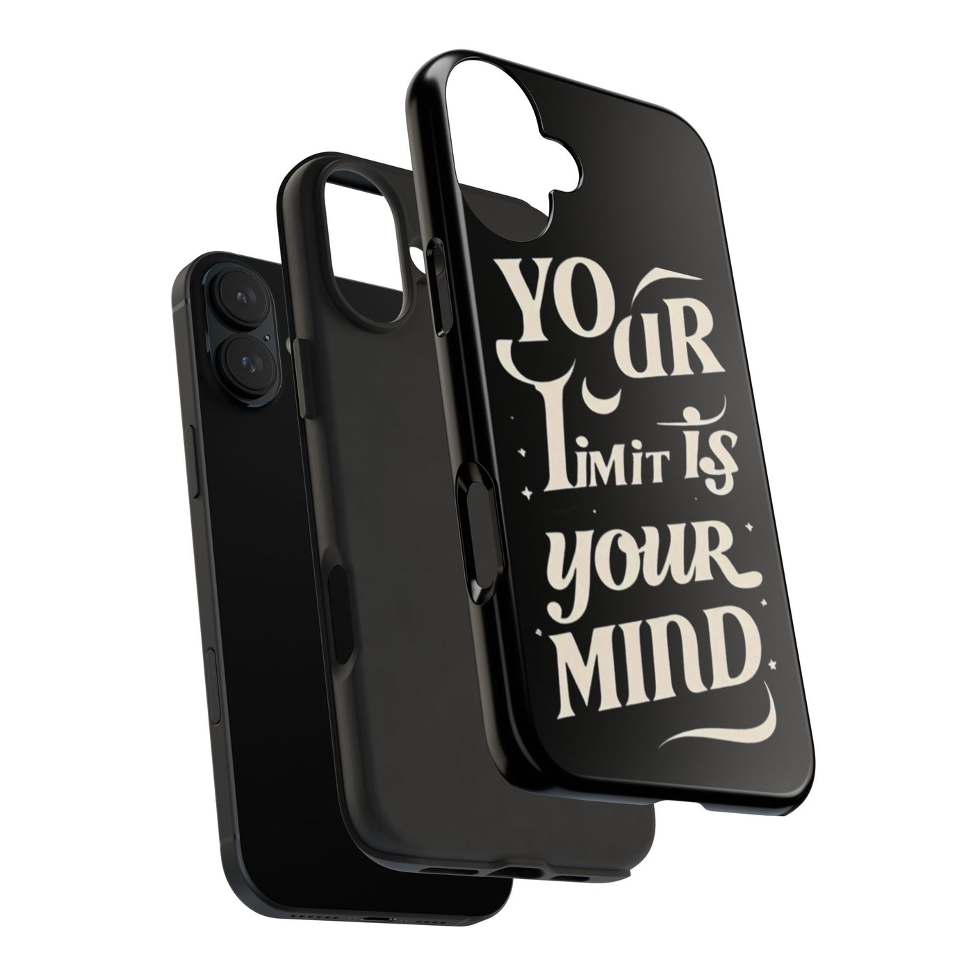 Inspirational Tough Phone Case - 'Your Limit Is Your Mind'