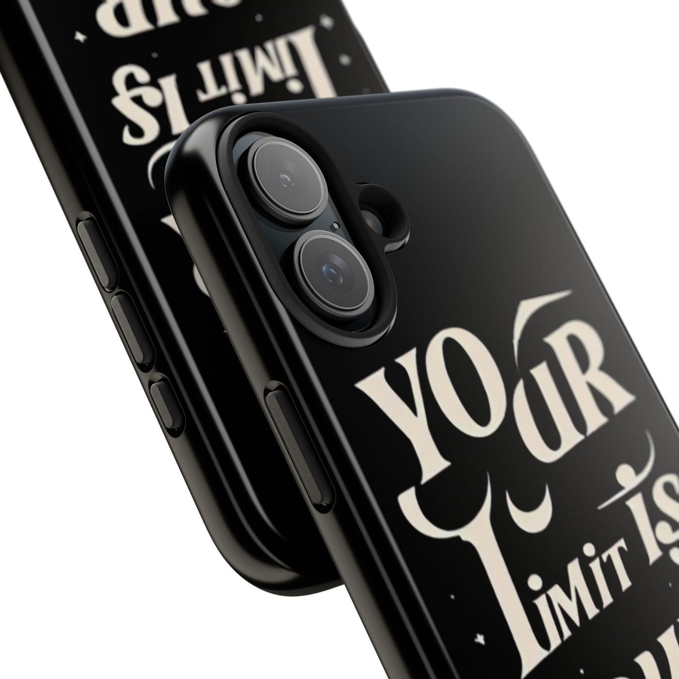 Inspirational Tough Phone Case - 'Your Limit Is Your Mind'