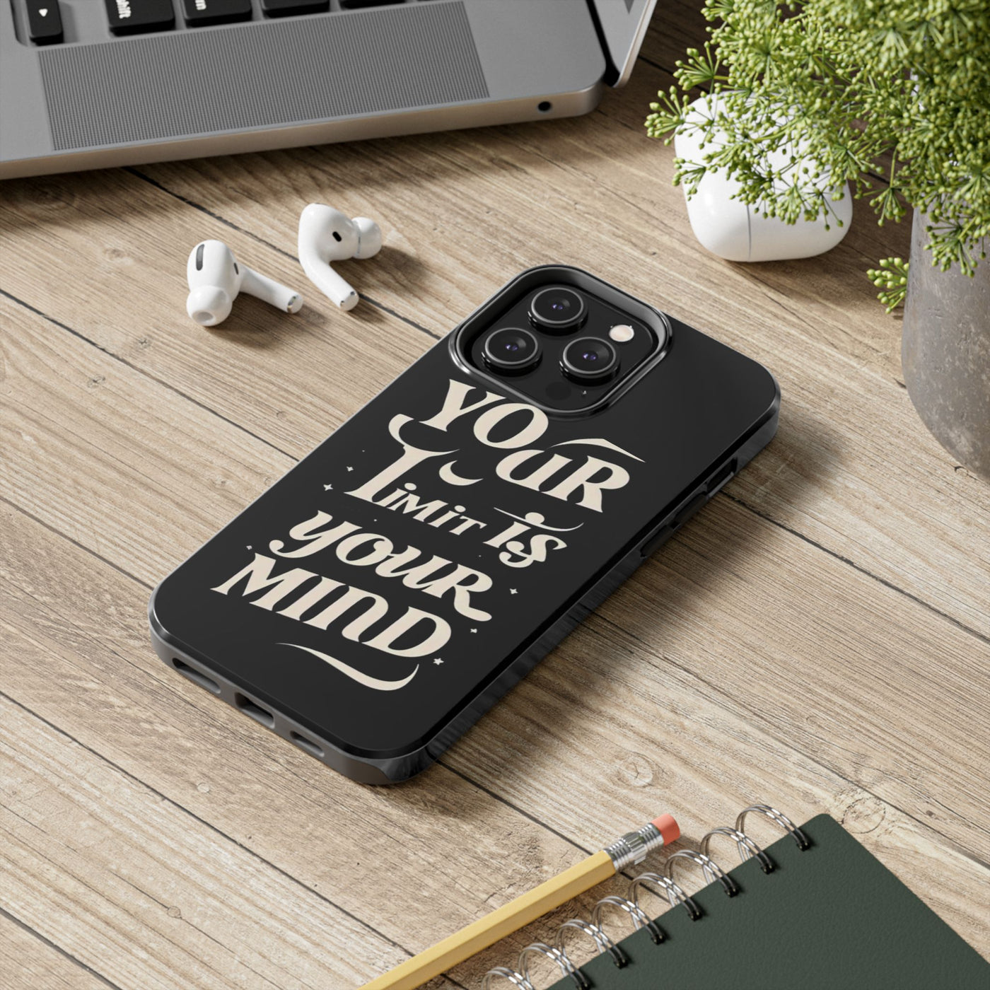 Inspirational Tough Phone Case - 'Your Limit Is Your Mind'