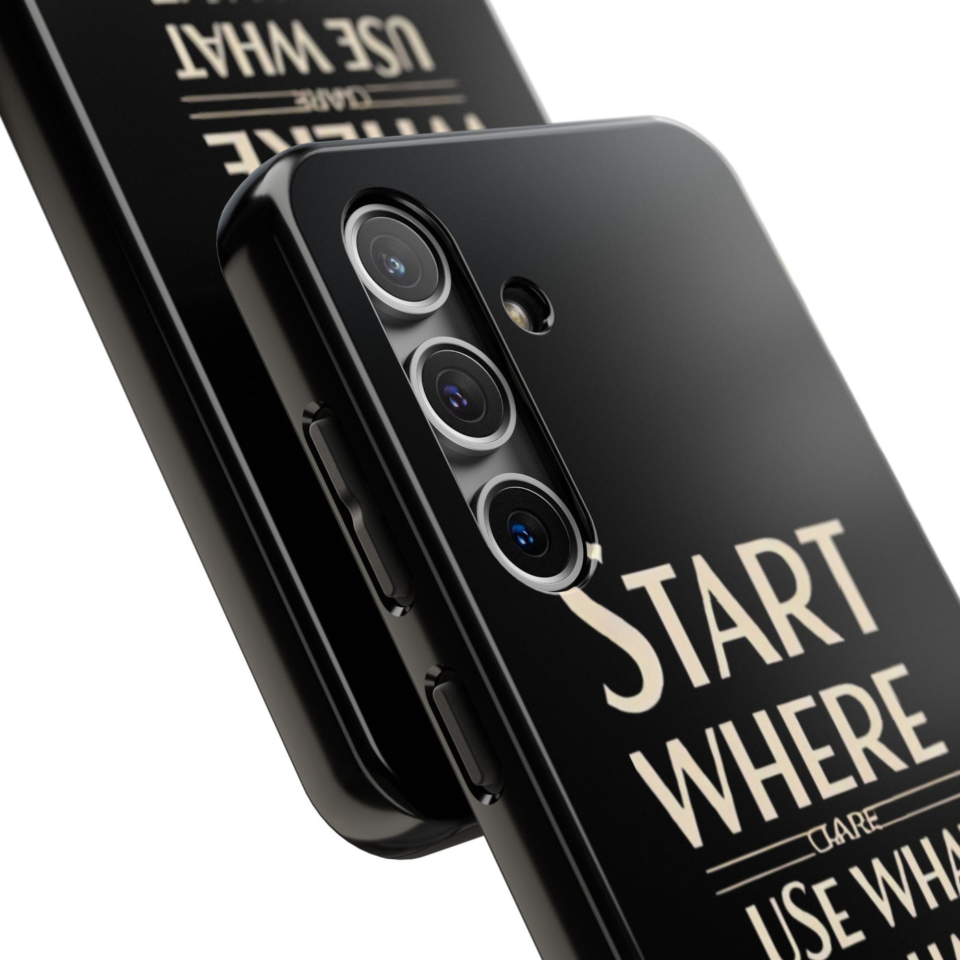 Inspirational Tough Phone Case - Start Where You Are, Use What You Have