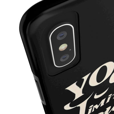 Inspirational Tough Phone Case - 'Your Limit Is Your Mind'