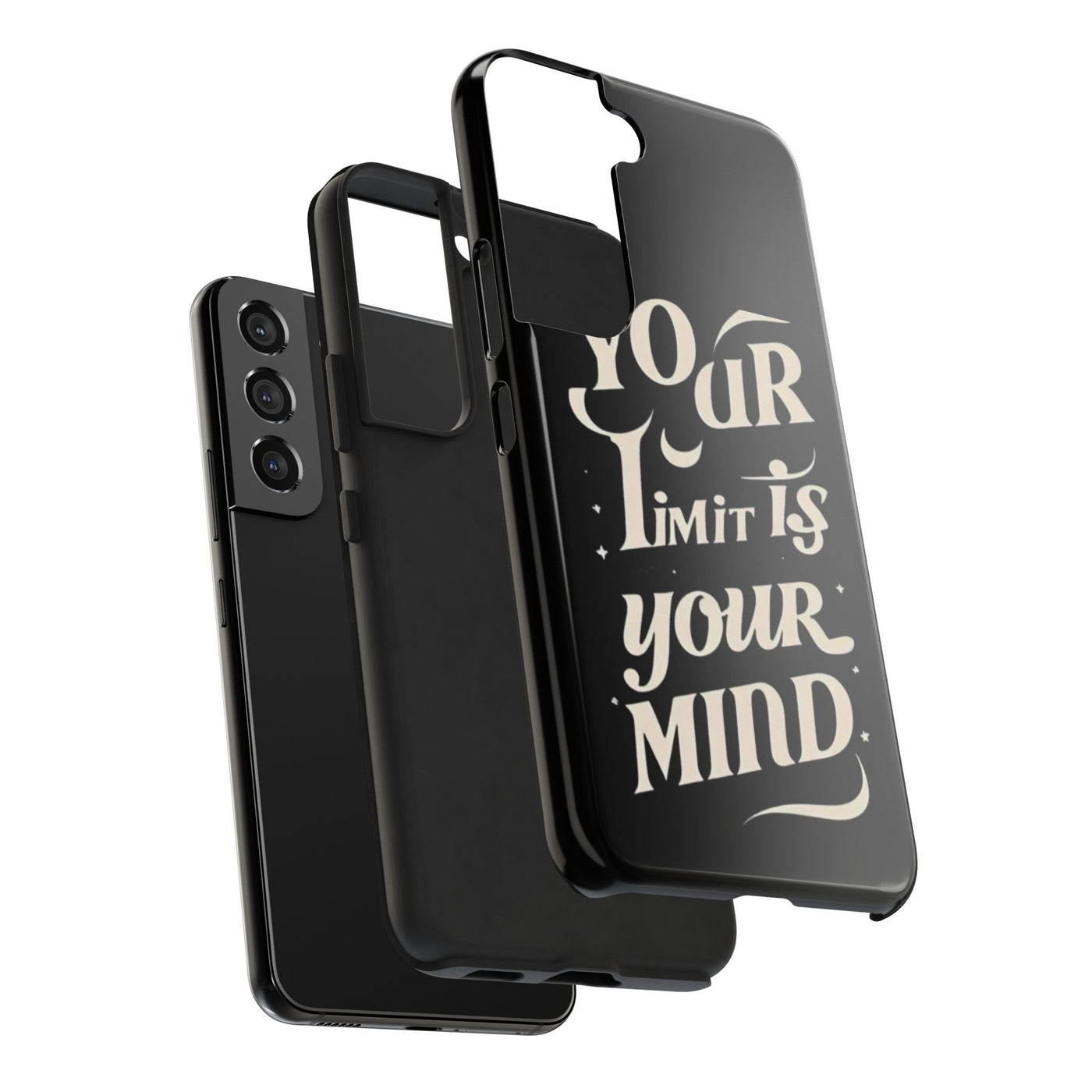 Inspirational Tough Phone Case - 'Your Limit Is Your Mind'