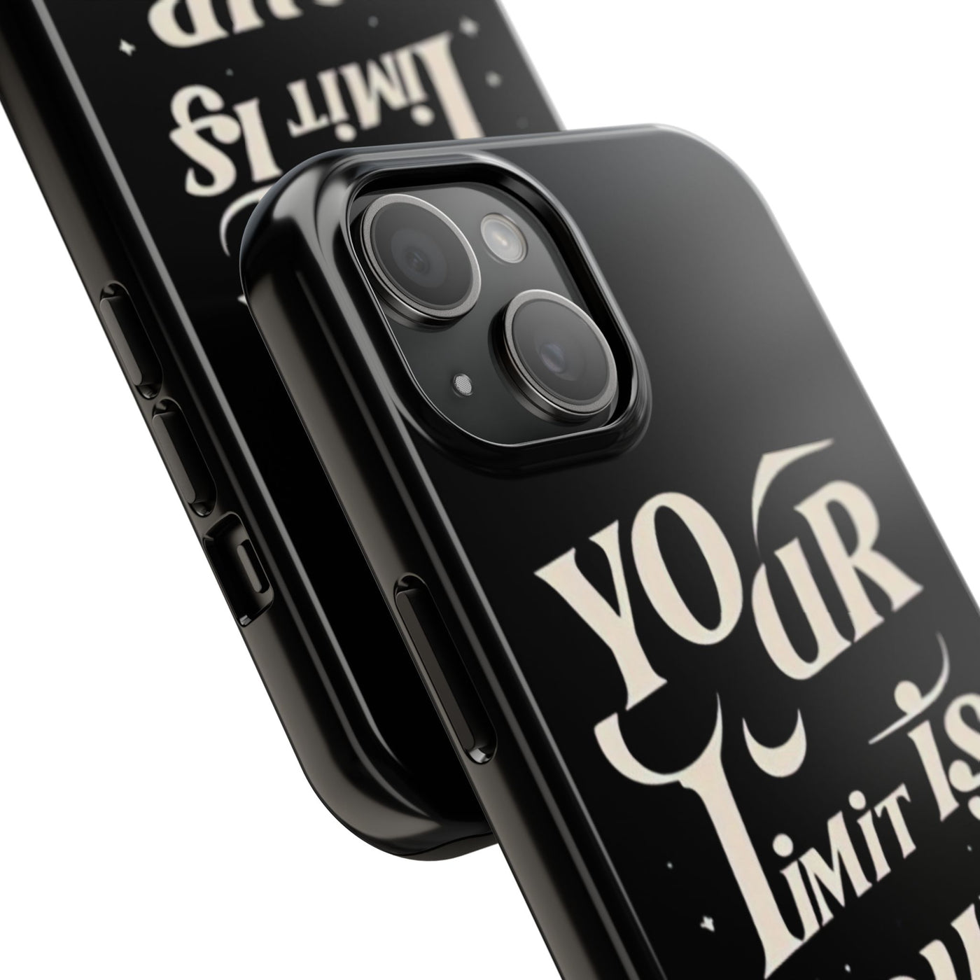 Inspirational Tough Phone Case - 'Your Limit Is Your Mind'