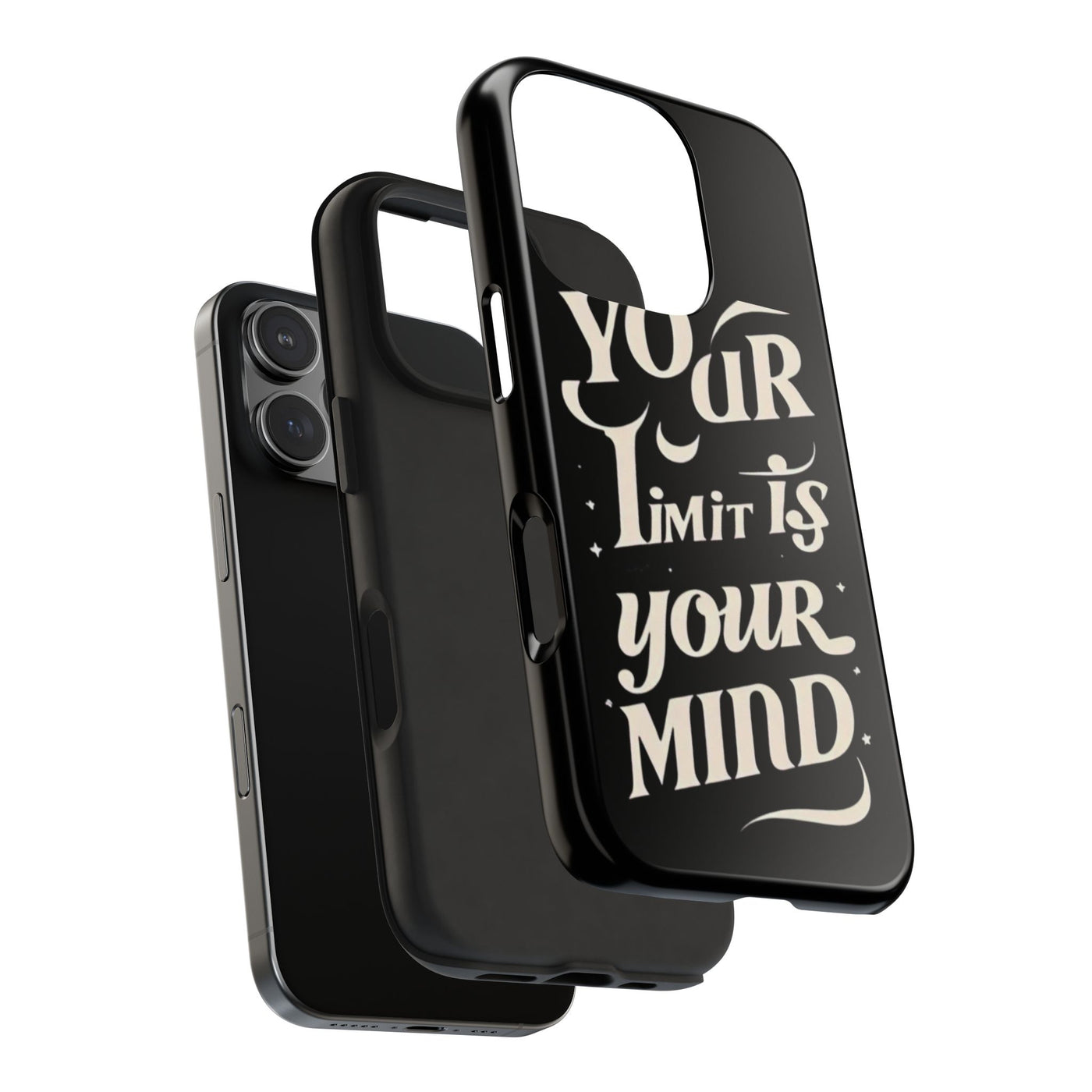 Inspirational Tough Phone Case - 'Your Limit Is Your Mind'