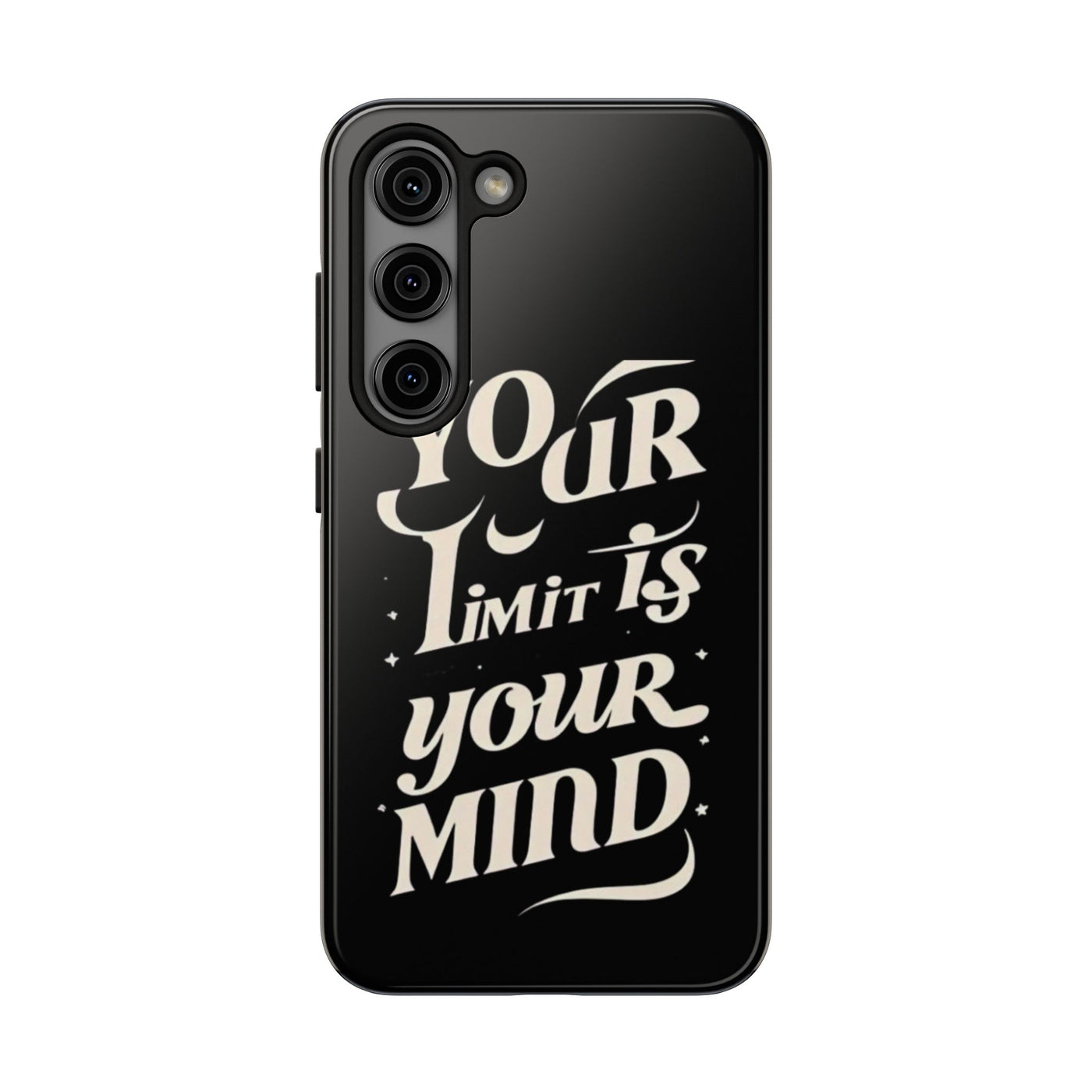 Inspirational Tough Phone Case - 'Your Limit Is Your Mind'