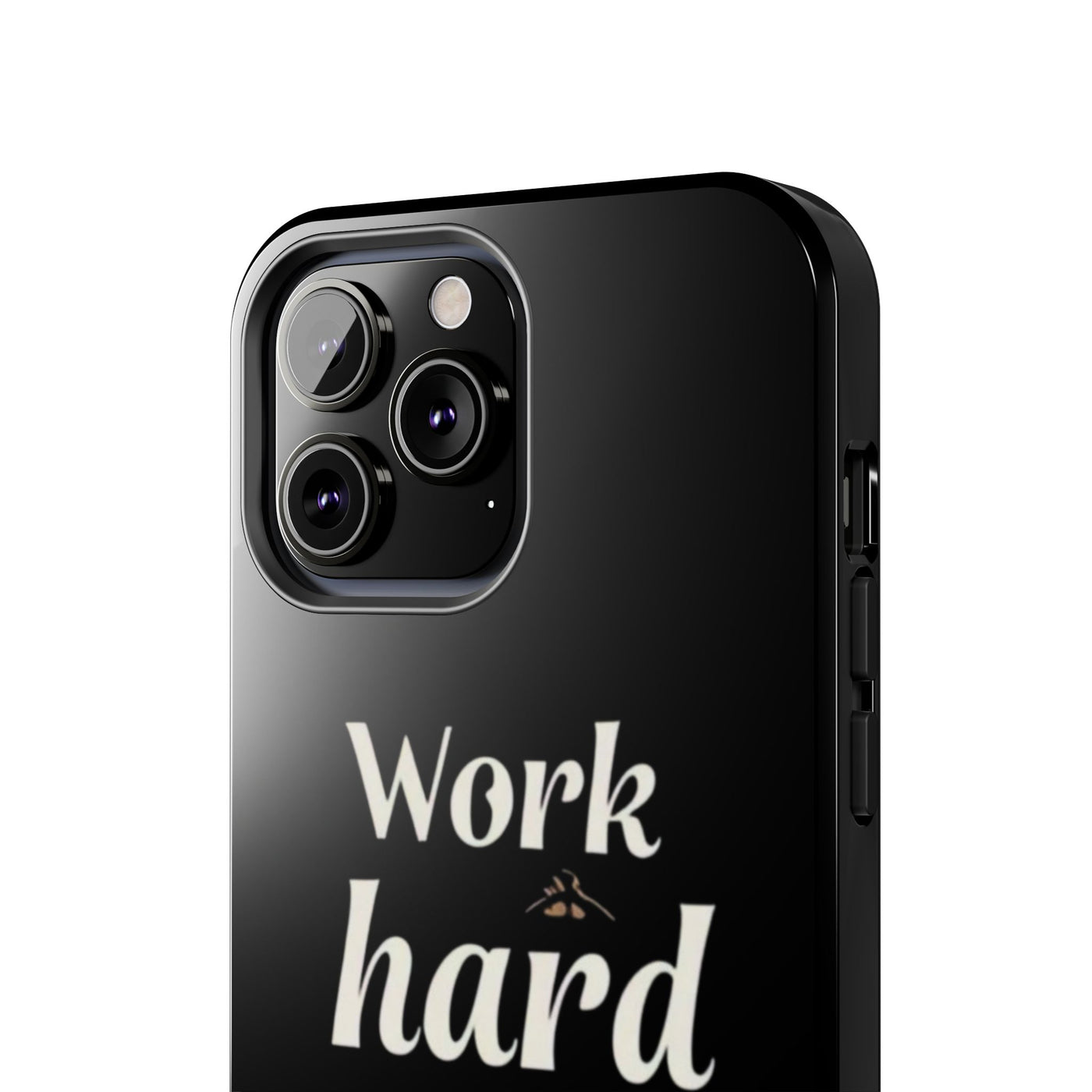 Inspirational Tough Phone Case - "Work Hard in Silence, Let Success Make the Noise"