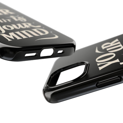 Inspirational Tough Phone Case - 'Your Limit Is Your Mind'