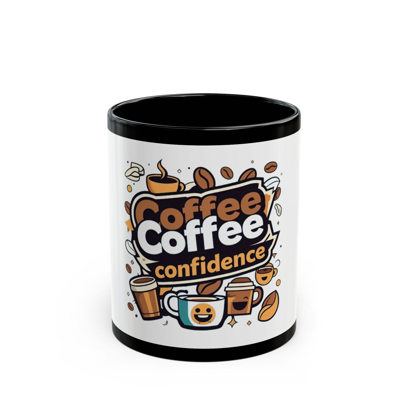 Fun Coffee Confidence Mug - Perfect for Coffee Lovers and Gifts