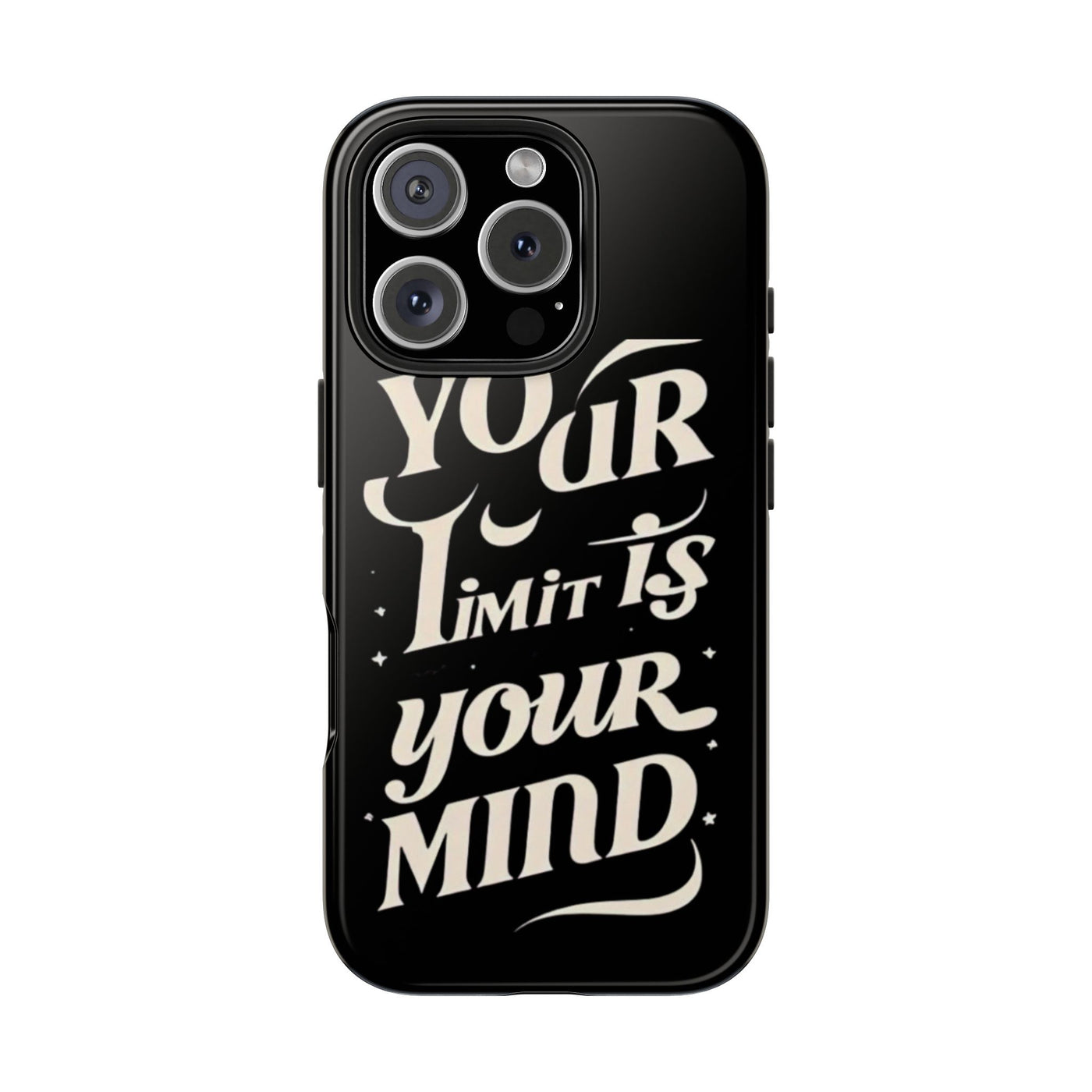 Inspirational Tough Phone Case - 'Your Limit Is Your Mind'