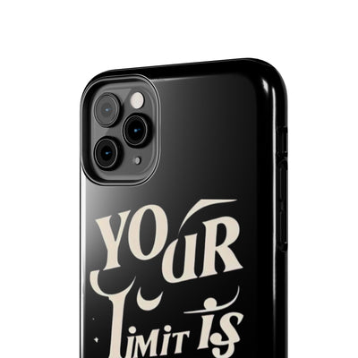 Inspirational Tough Phone Case - 'Your Limit Is Your Mind'