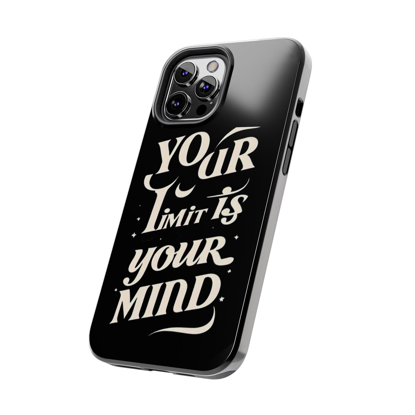 Inspirational Tough Phone Case - 'Your Limit Is Your Mind'