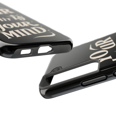 Inspirational Tough Phone Case - 'Your Limit Is Your Mind'