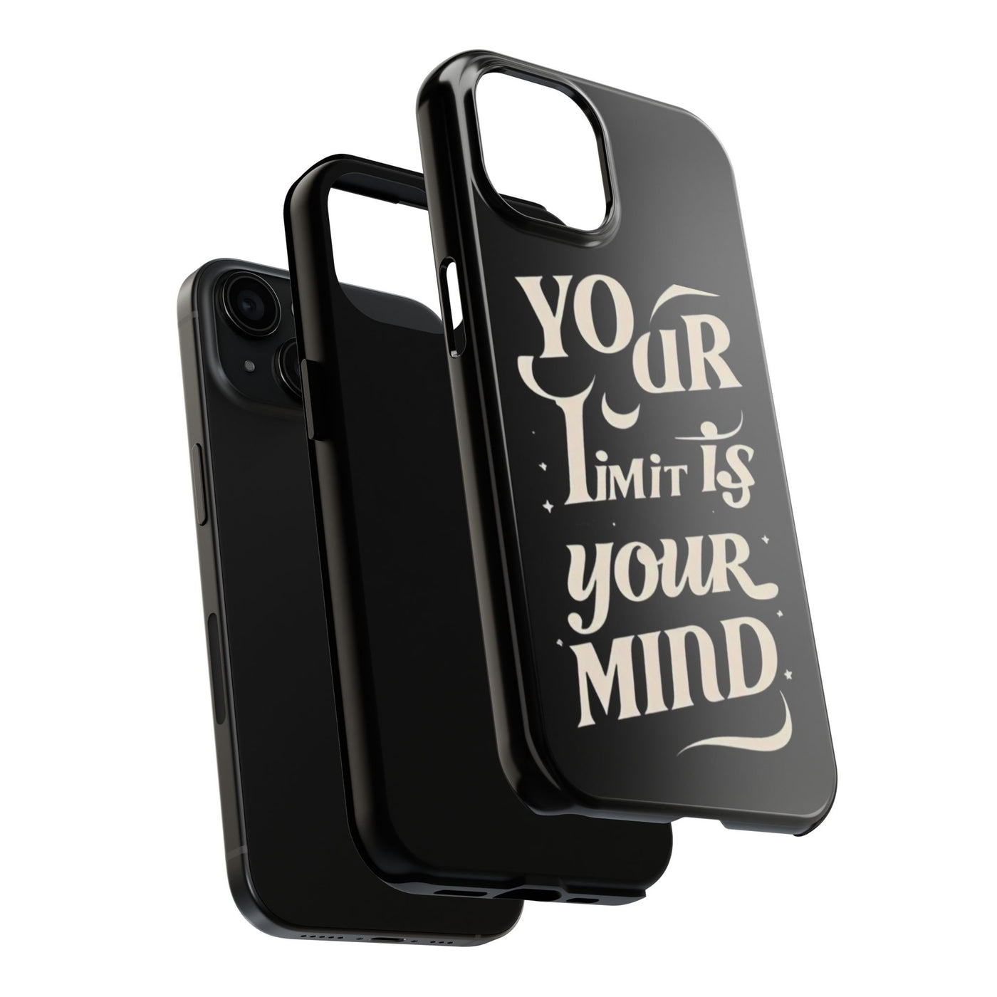 Inspirational Tough Phone Case - 'Your Limit Is Your Mind'