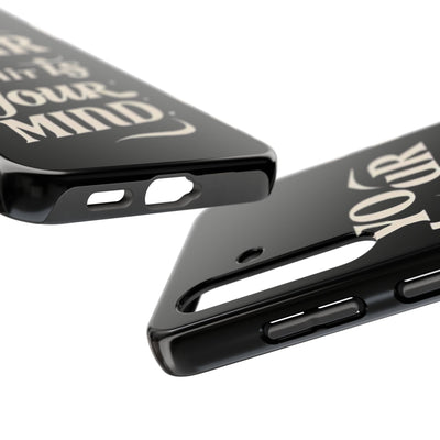 Inspirational Tough Phone Case - 'Your Limit Is Your Mind'