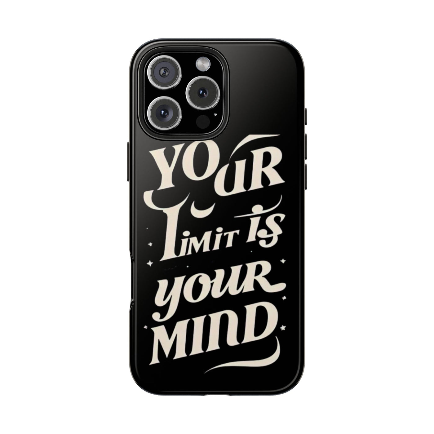 Inspirational Tough Phone Case - 'Your Limit Is Your Mind'