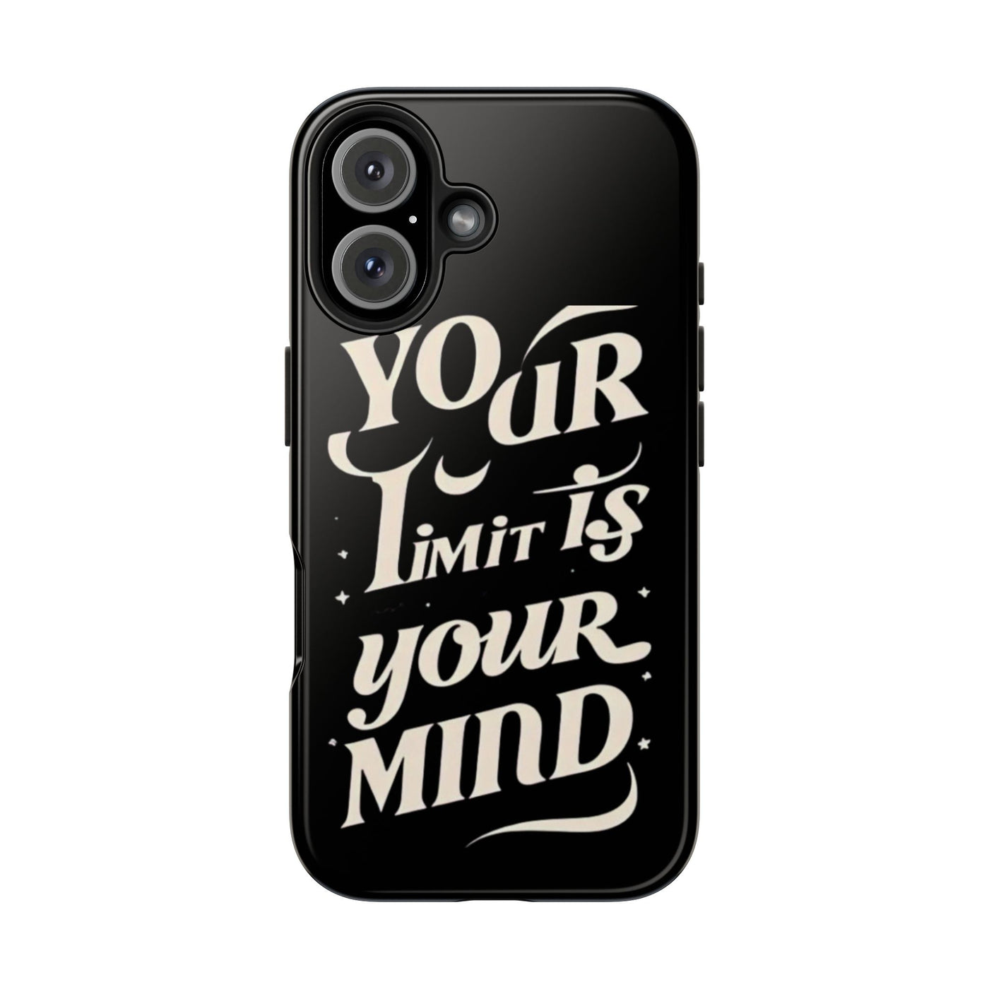 Inspirational Tough Phone Case - 'Your Limit Is Your Mind'