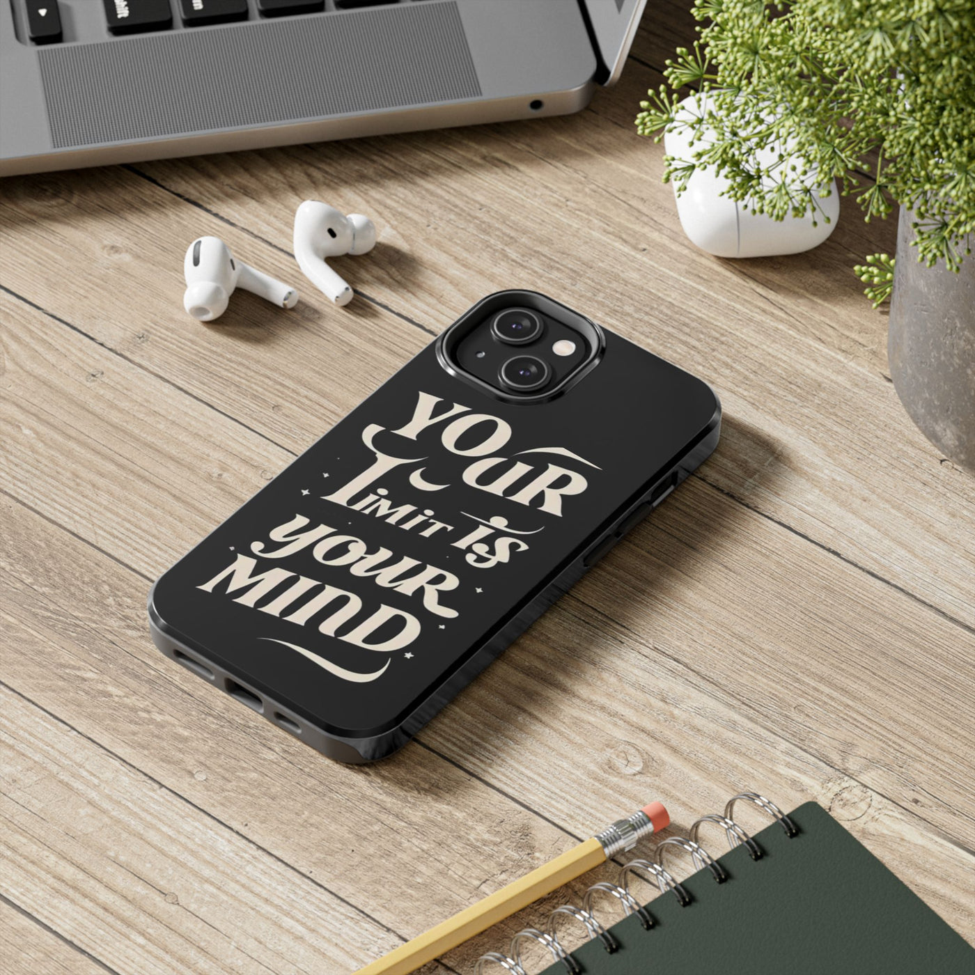 Inspirational Tough Phone Case - 'Your Limit Is Your Mind'