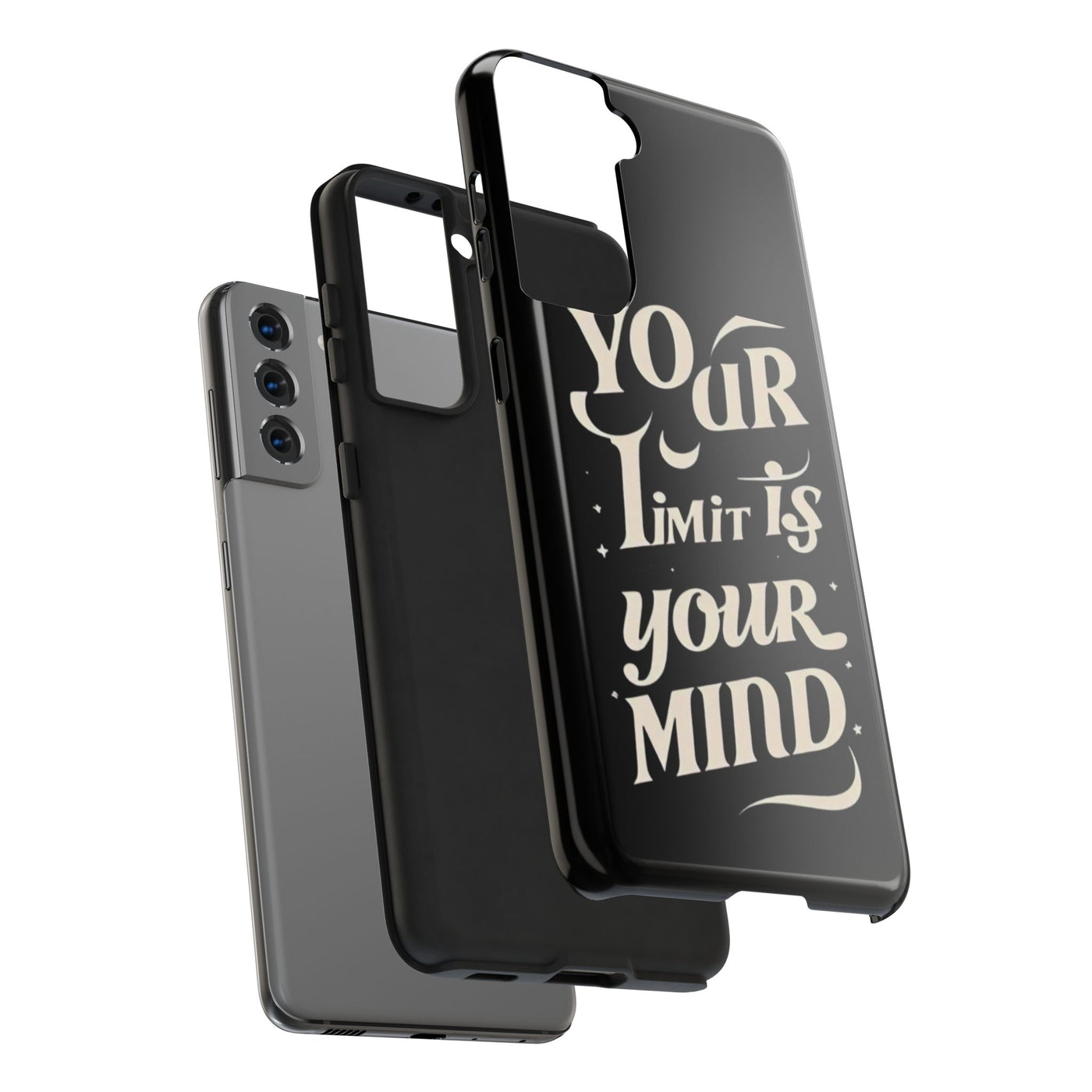 Inspirational Tough Phone Case - 'Your Limit Is Your Mind'