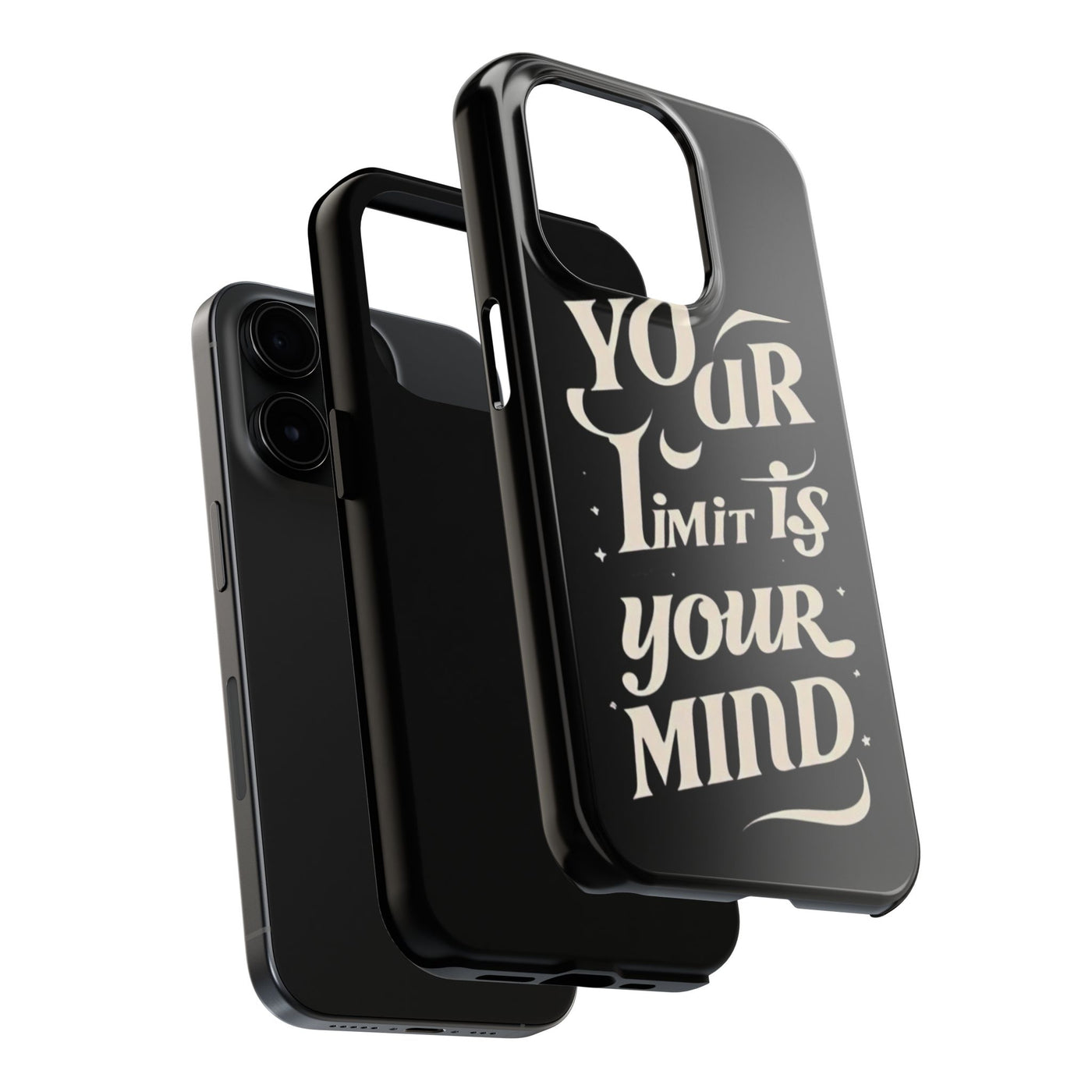 Inspirational Tough Phone Case - 'Your Limit Is Your Mind'