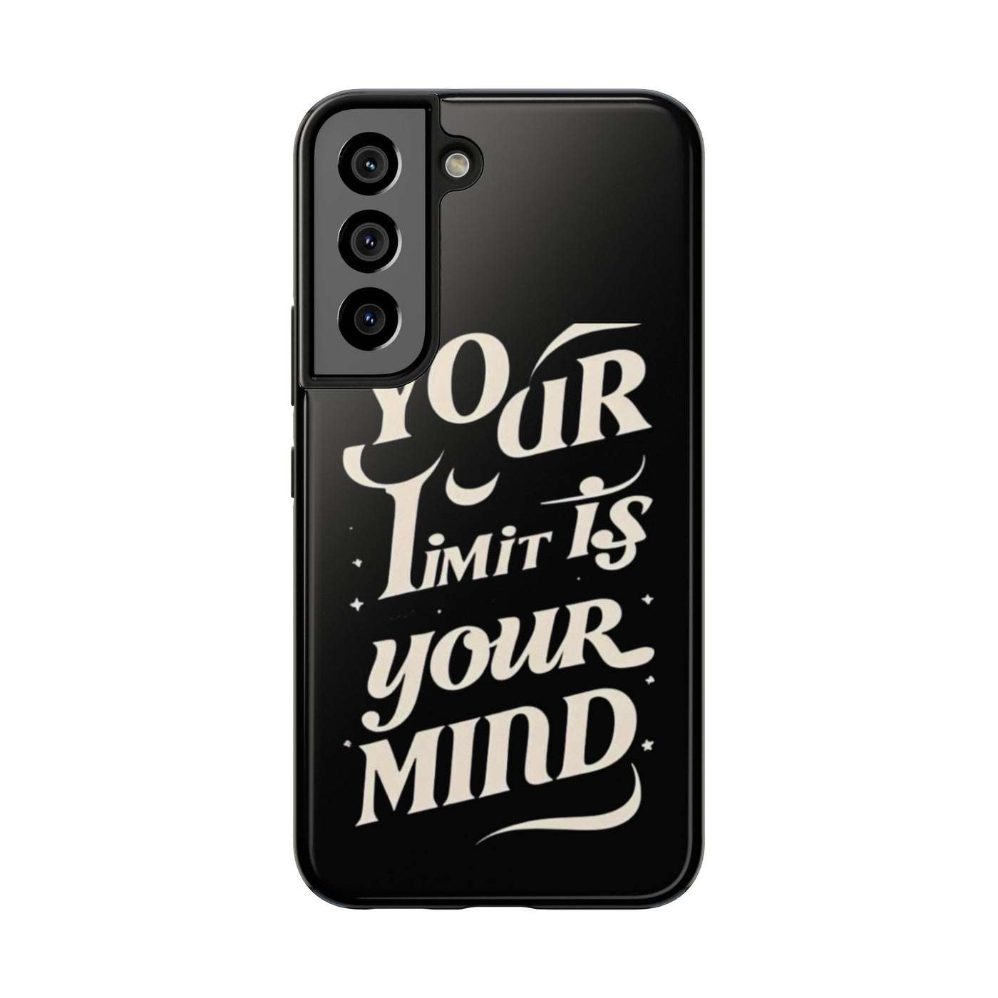 Inspirational Tough Phone Case - 'Your Limit Is Your Mind'