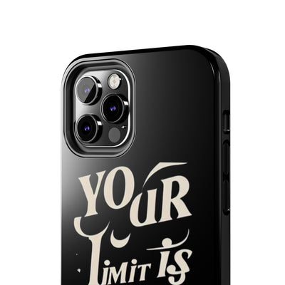 Inspirational Tough Phone Case - 'Your Limit Is Your Mind'