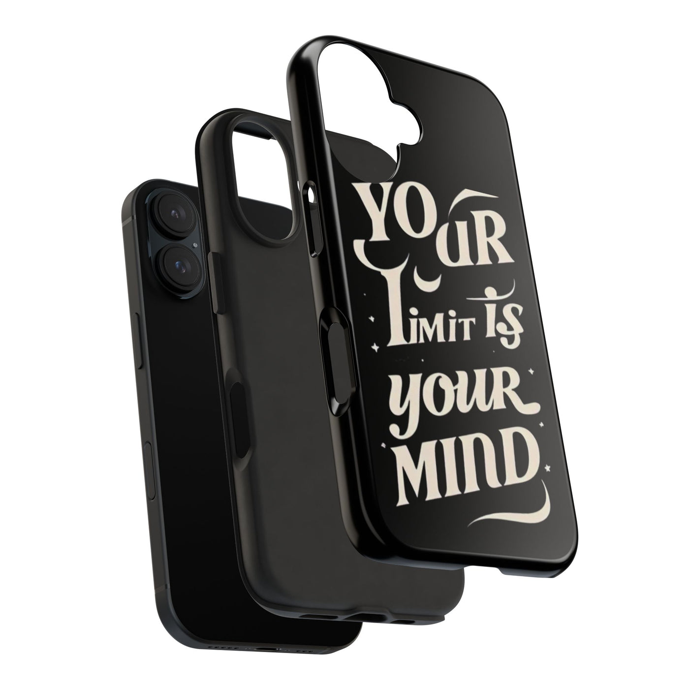 Inspirational Tough Phone Case - 'Your Limit Is Your Mind'