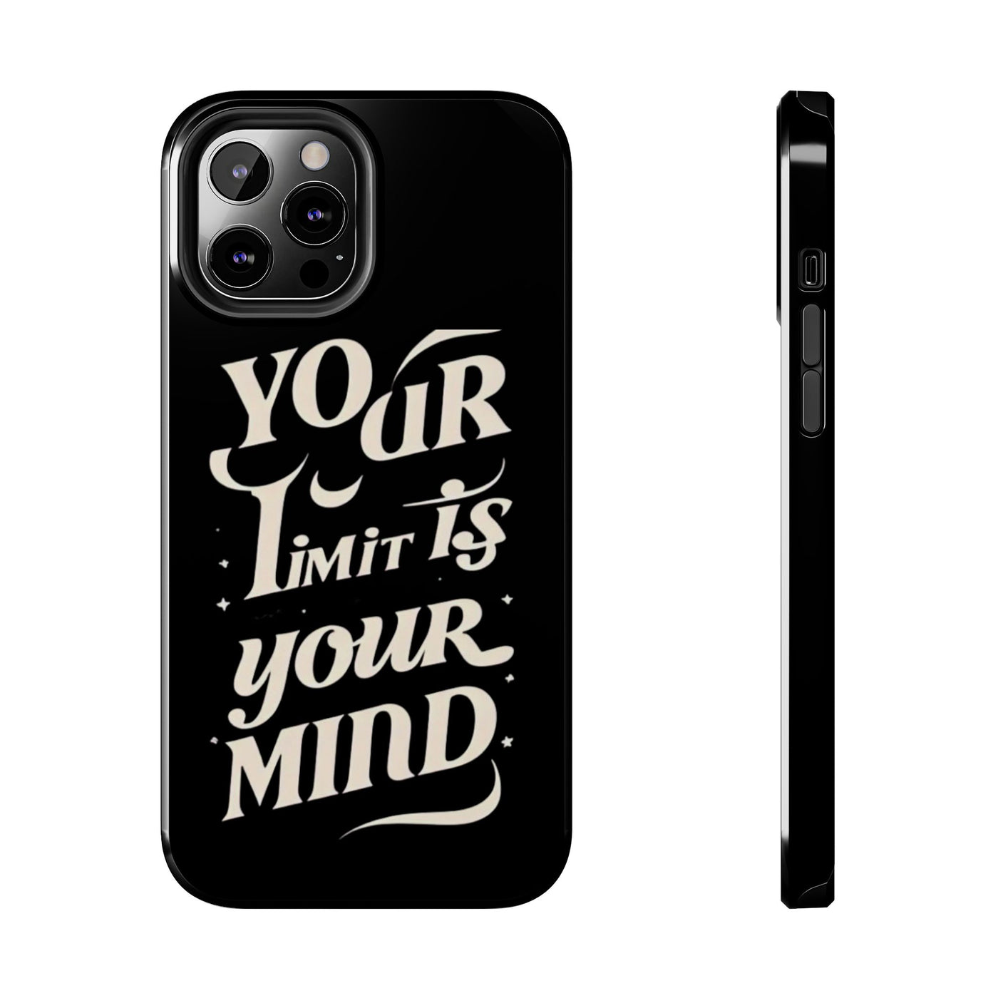 Inspirational Tough Phone Case - 'Your Limit Is Your Mind'