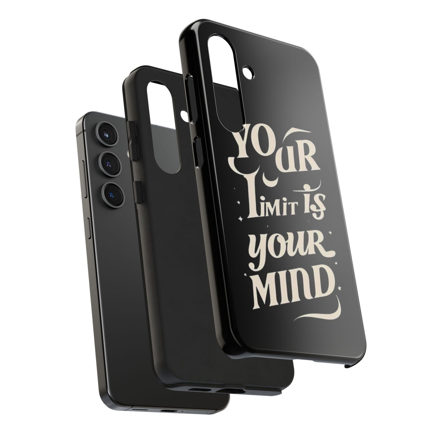 Inspirational Tough Phone Case - 'Your Limit Is Your Mind'